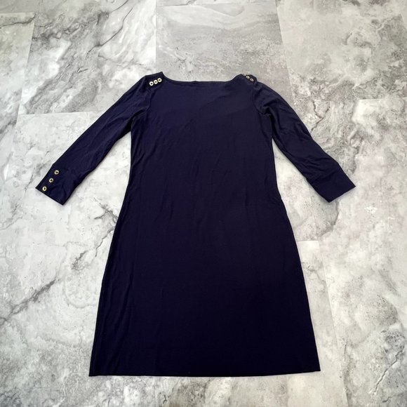 Lilly Pulitzer UPF 50+ Sophie‎ Dress in True Navy Size Xsmall XS 3/4 Sleeve - Picture 1 of 4